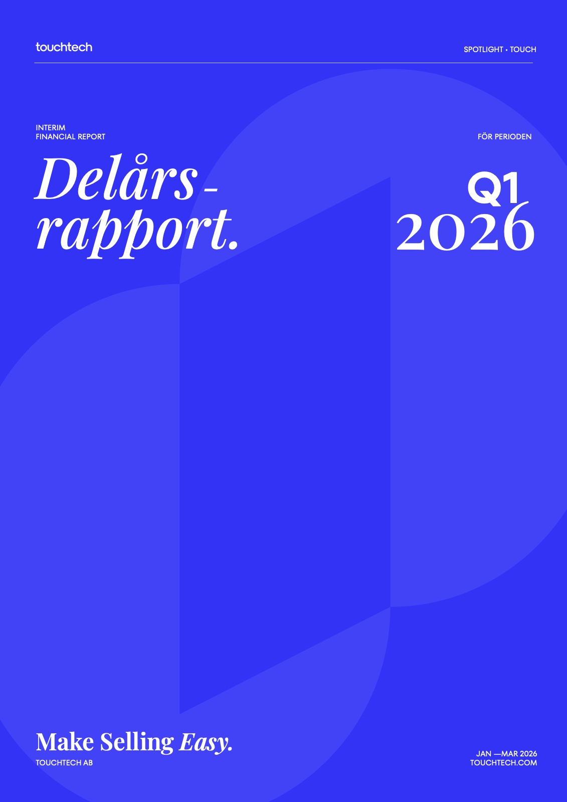 Delårsrapport Q1 2026